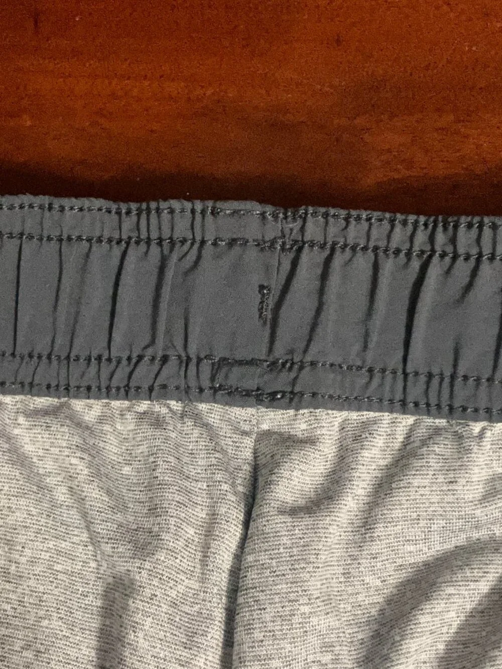 Vuori Kore Gray Shorts with Drawstring